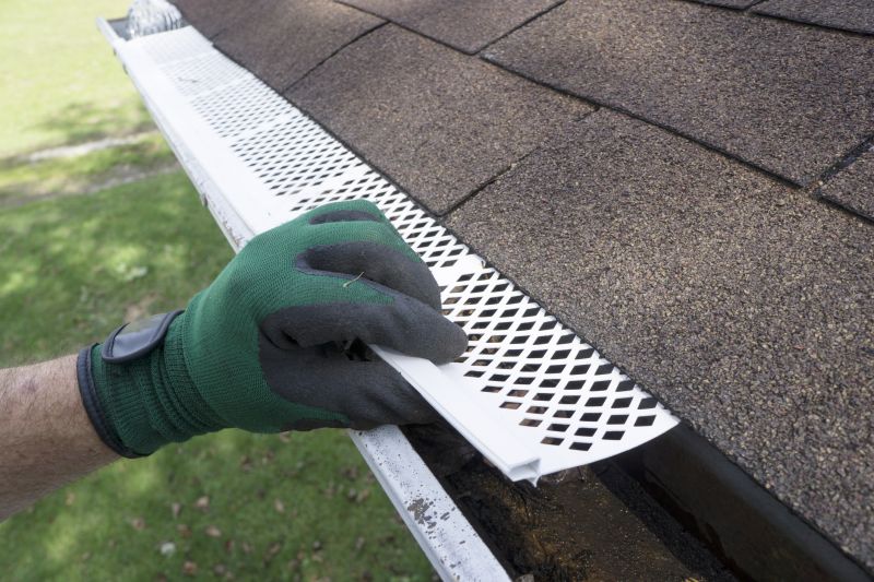 Gutter Cover System with Leaf Guard